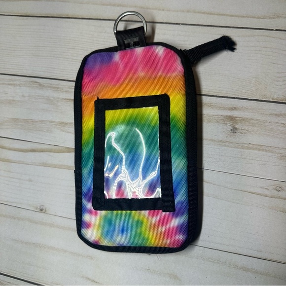 ⚫️Hurley Y2K Multicolor Tie-Dye Wallet/Bag - Picture 2 of 3